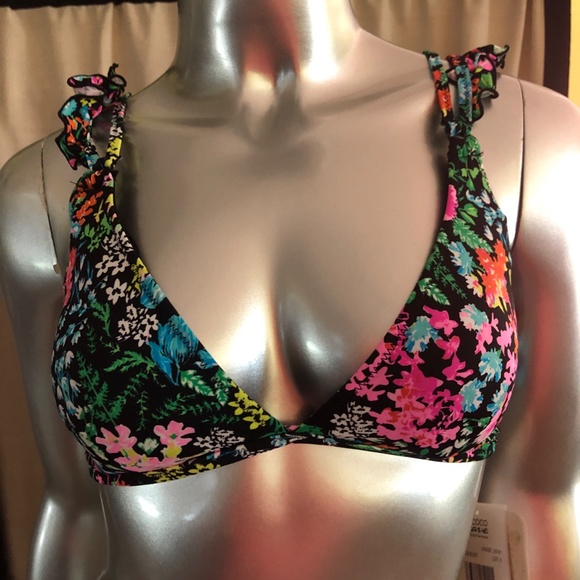 NWT Coco Rave Bra Sized Swim Top - Picture 3 of 3